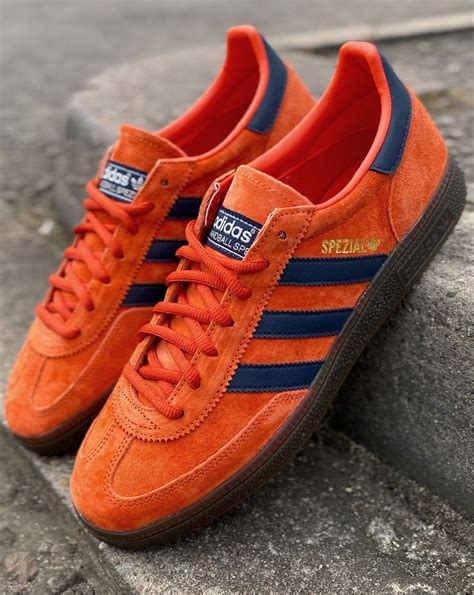 adidas handball spezial herren sneaker orange|Adidas handball spezial navy gum.